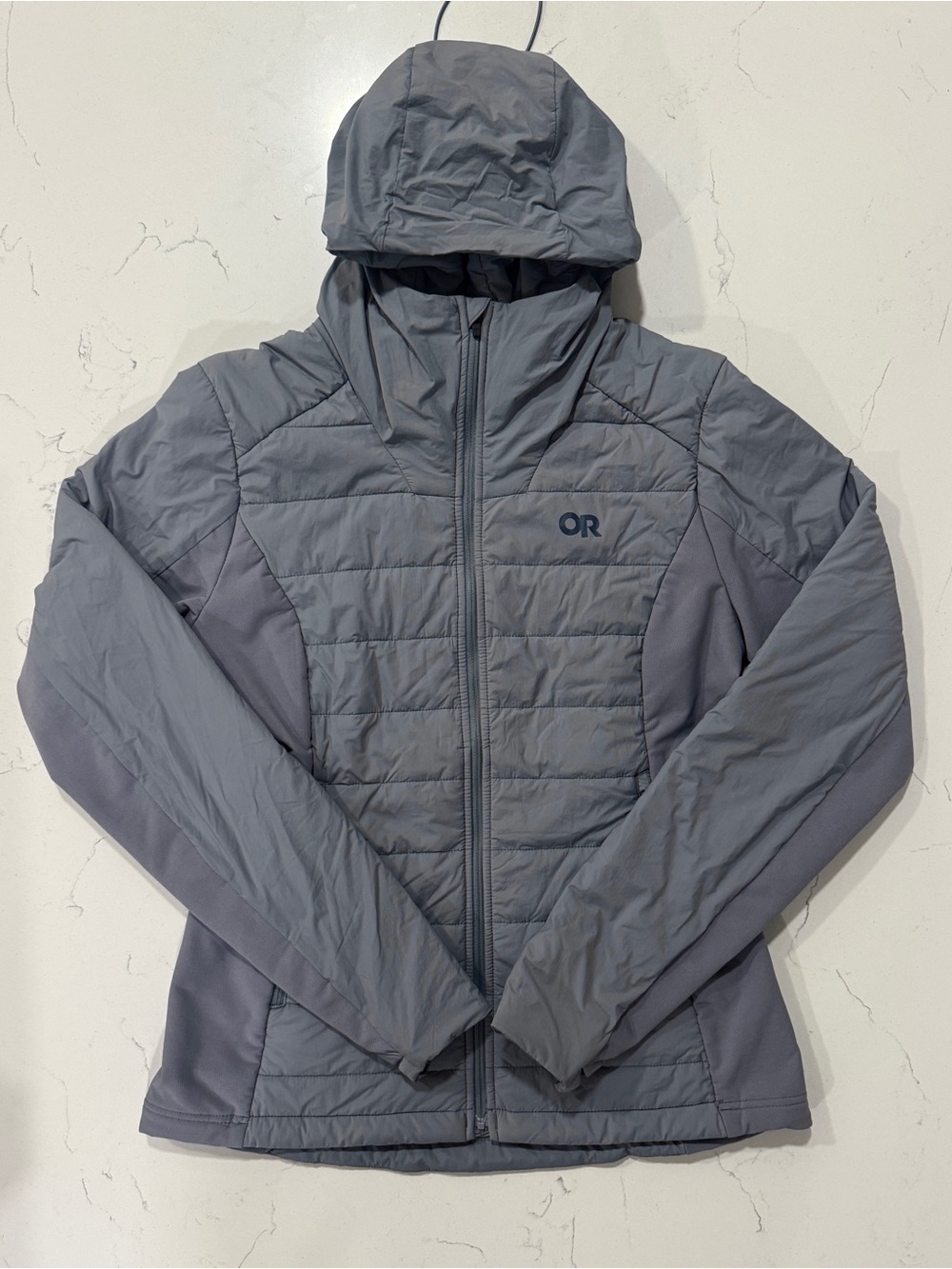 Outdoor Research Shadow Insulated Hoodie II Women’s Medium Gray Hooded Jacket